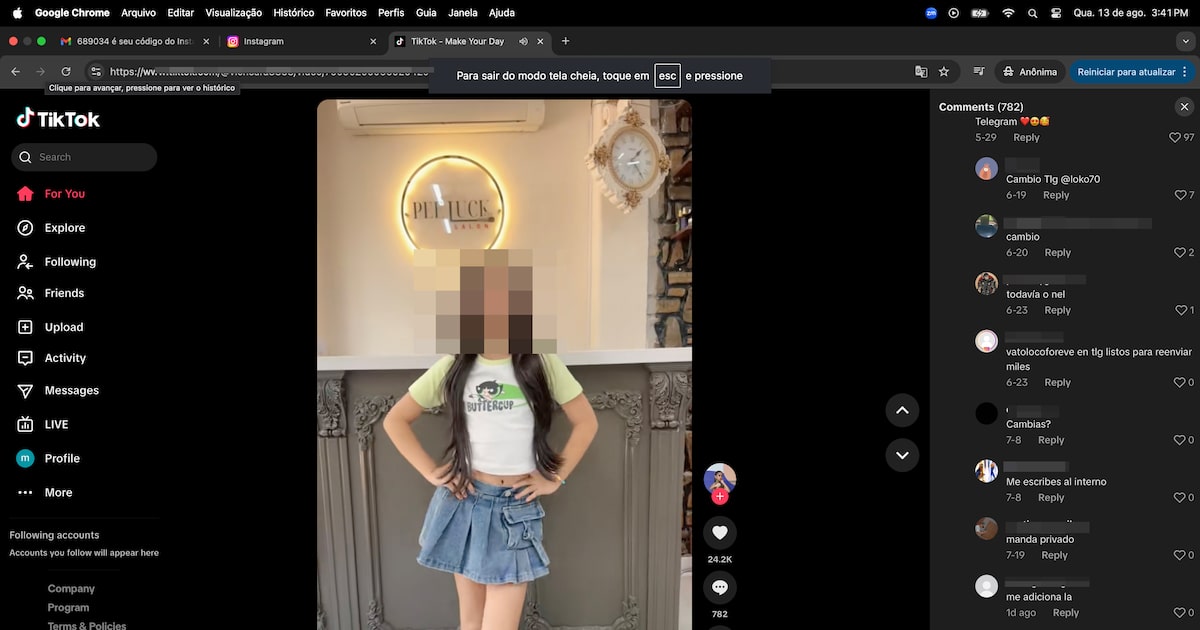 fizemos-uma-experiencia-nas-redes-sociais:-como-sao-os-algoritmos-e-a-‘adultizacao’-das-criancas?