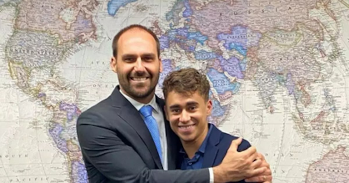 treta-de-eduardo-bolsonaro-e-nikolas-multiplica-interacoes-da-direita-nas-redes-sociais